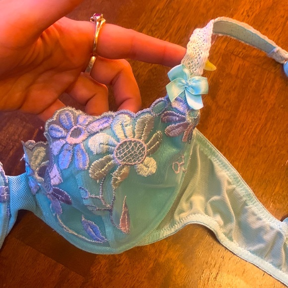 Victoria’s Secret Embroidered Bra - 34C - Picture 5 of 5